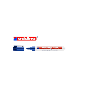 ROTULADOR PERMANENTE EDDING 400 AZUL
