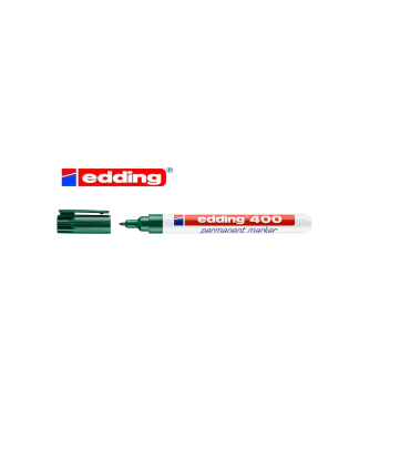 ROTULADOR PERMANENTE EDDING 400 VERDE
