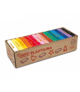 PLASTILINA JOVI ART 72 SURTIDA 15 UNIDADES GRANDES