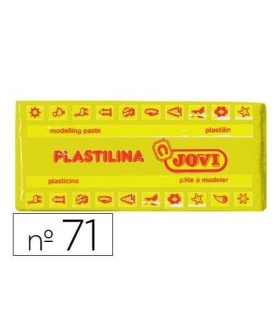 PLASTILINA MEDIANA AMARILLO OSCURO JOVI ART 71