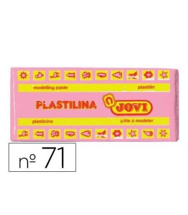 PLASTILINA MEDIANA ROSA JOVI ART 71