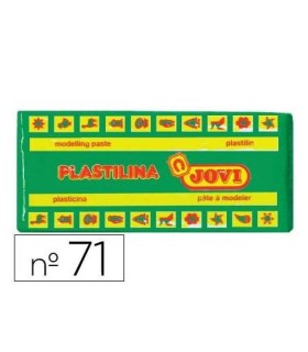 PLASTILINA MEDIANA VERDE CLARO JOVI ART 71
