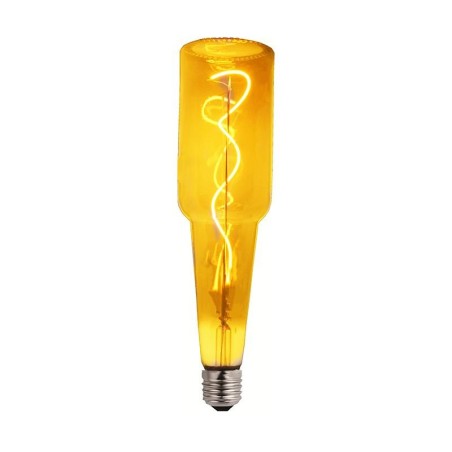 BOMBILLA LED FILAMENTO ESPIRAL BOTELLA E27 4W LUZ CALIDA 2300K-2700K 350 LUMENES