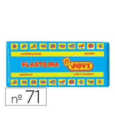 PLASTILINA MEDIANA JOVI AZUL CLARO ART71