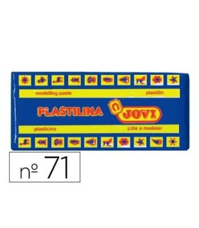 PLASTILINA MEDIANA AZUL OSCURO JOVI ART 71
