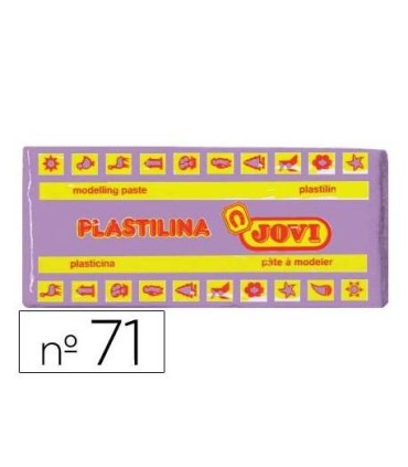 PLASTILINA MEDIANA MORADA JOVI ART 71