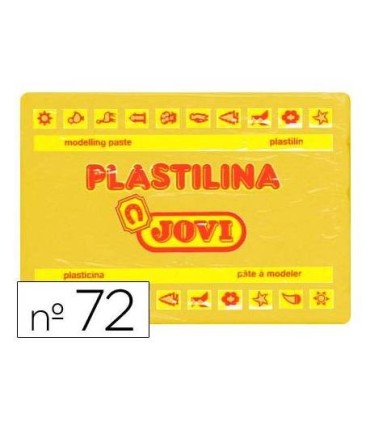 PLASTILINA GRANDE JOVI AMARILLO OSCURO