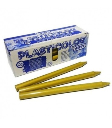 CERA JOVI PLASTICOLOR ORO CAJA 25 UND