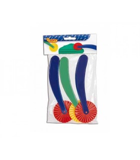 BOLSA 3 CORTADORES PLASTILINA JOVI