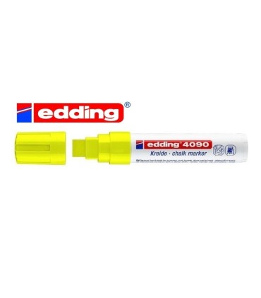 ROTULADOR EDDING 4090 MARCADOR TIZA AMARILLO NEON