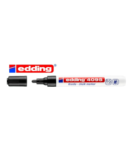 ROTULADOR MARCADOR TIZA EDDING 4095 NEGRO