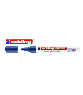 ROTULADOR MARCADOR TIZA EDDING 4095 AZUL