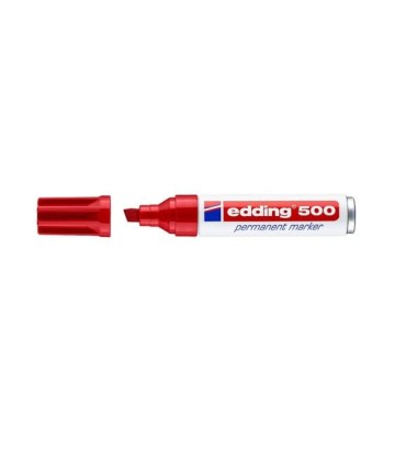 ROTULADOR EDDING 500 ROJO