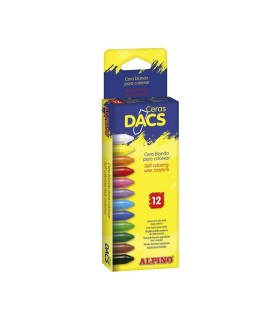 CERAS BLANDAS MAXIDACS PACK 12 COLORES SURTIDOS
