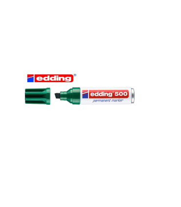 ROTULADOR PERMANENTE EDDING 500 VERDE