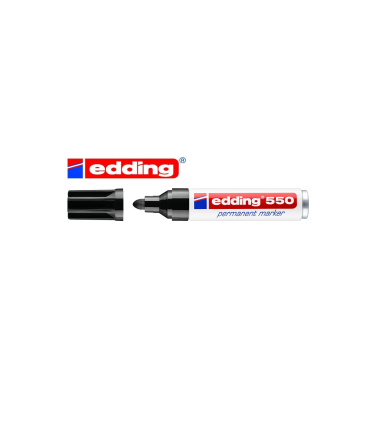 ROTULADOR PERMANENTE EDDING 550 NEGRO