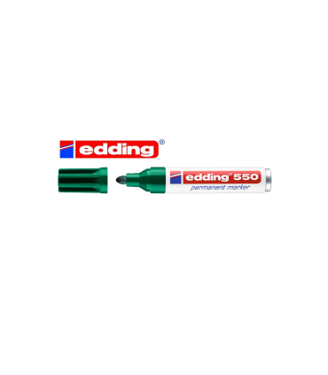 ROTULADOR PERMANENTE EDDING 550 VERDE