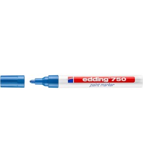 ROTULADOR EDDING 750 TINTA OPACA AZUL