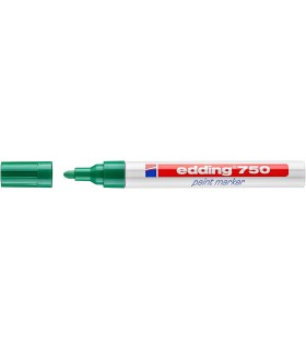 ROTULADOR EDDING 750 TINTA OPACA VERDE
