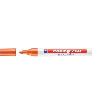 ROTULADOR EDDING 750 TINTA OPACA NARANJA