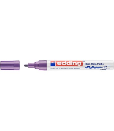 ROTULADOR EDDING TINTA OPACA VIOLETA 750