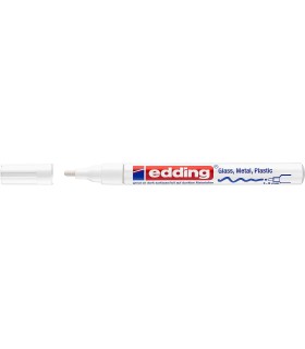 ROTULADOR EDDING TINTA OPACA BLANCA 751
