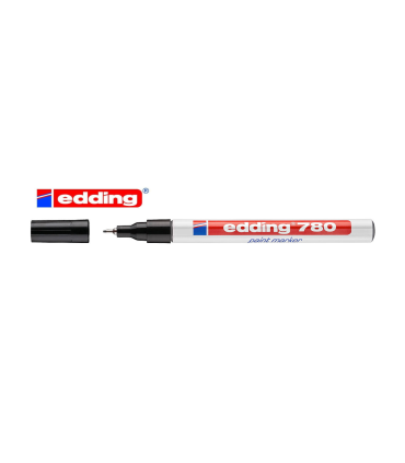 ROTULADOR EDDING 780 TINTA OPACA NEGRO