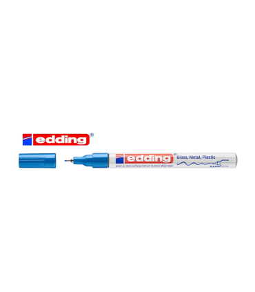 ROTULADOR EDDING 780 TINTA OPACA BRILLANTE AZUL