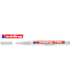 ROTULADOR EDDING 780 TINTA OPACA BLANCA