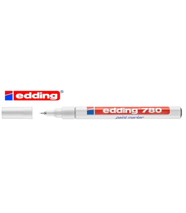 ROTULADOR EDDING 780 TINTA OPACA BLANCA