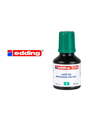 RECARGA TINTA PERMANENTE EDDING T25 VERDE