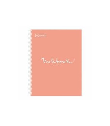 BLOC A-4 5MM TAPA CARTON DURO NOTEBOOK MELOCOTON 80H 90GR MIQUELRIUS