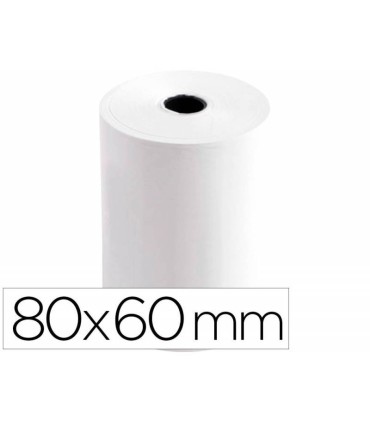 ROLLO DE PAPEL TERMICO FABRISA 80x60x12 SIN BPA