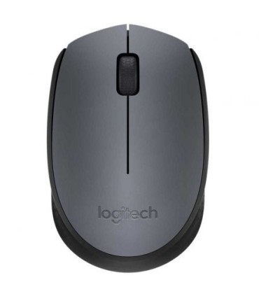RATON INALAMBRICO LOGITECH M170 NEGRO-GRIS - 2 4GHZ - DISEÑO AMBIDIESTRO - ALCANCE 10M