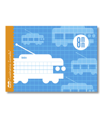 LIBRETA CUDROVIA LAMELA 8mm 16 HOJAS APAISADO