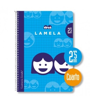 BLOC CUADROVIA LAMELA 2 5mm 40 HOJAS