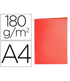 SUBCARPETA ROJA A-4 180GR FABRISA
