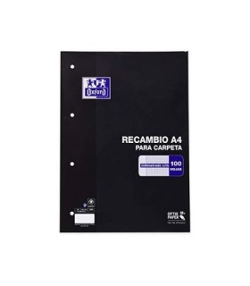 RECAMBIO FOLIO 2mm OXFORD 90gr