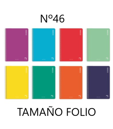 BLOC Fº PACSA CUADRICULA Nº46 CARTON 80 HOJAS