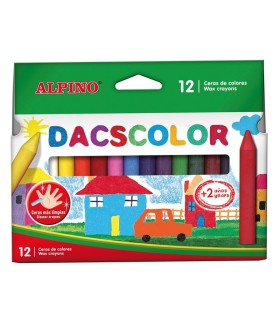 CERAS ALPINO DACSCOLOR CAJA 12 COLORES