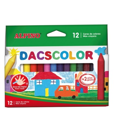 CERAS ALPINO DACSCOLOR CAJA 12 COLORES