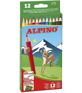 LAPICES ALPINO CAJA 12 COLORES
