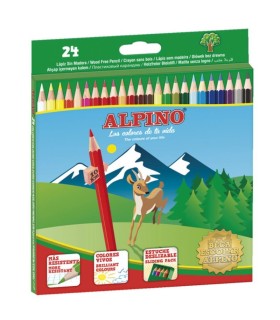 LAPICES ALPINO CAJA 24 COLORES