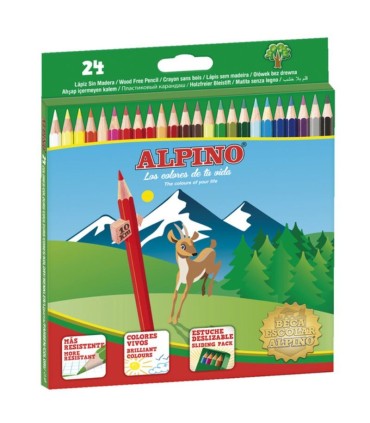 LAPICES ALPINO CAJA 24 COLORES