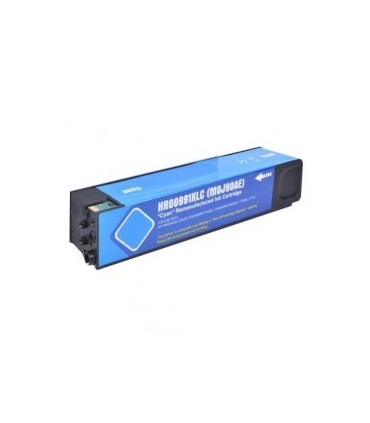 CARTUCHO BM HP REMANUFACTURADO 991X-991A CYAN TINTA PIGMENTADA M0J90AE-M0J74AE 16 000 COPI