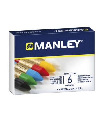 CERAS BLANDAS MANLEY 6 UNIDADES