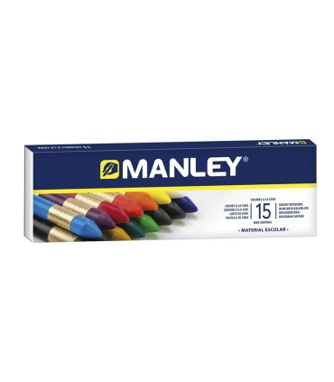 CERAS BLANDAS MANLEY 15 COLORES