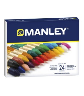 CERAS BLANDAS MANLEY 24 UNIDADES