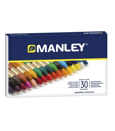 CERAS BLANDAS MANLEY 30 UNIDADES