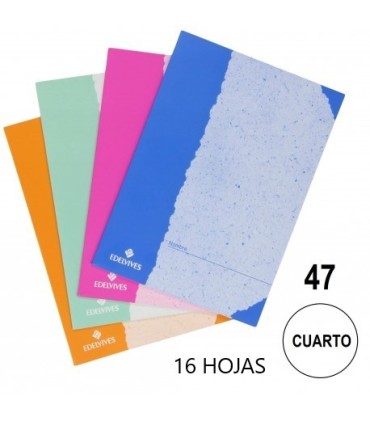 LIBRETA EDELVIVES Nº 47 16H CUARTO